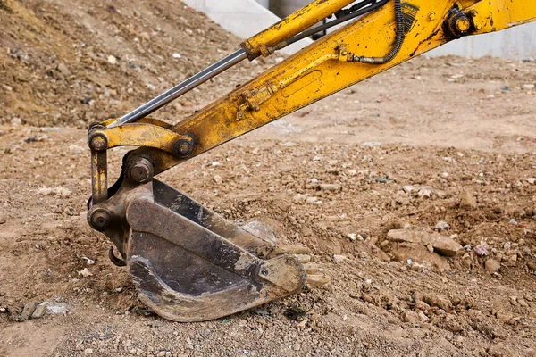 Digger Tractor Loader Excavator Construction — Stock Photo, Image