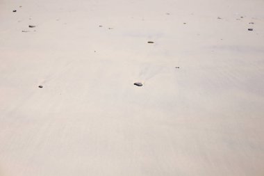 Deniz plaj kum doku ve arka plan için yakın çekim