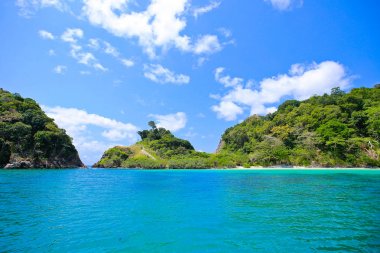 Bir bakış köpekbalığı yüzgeci Bay, Lord Cennet Adası, Lord Loughborough Adası, Myanmar