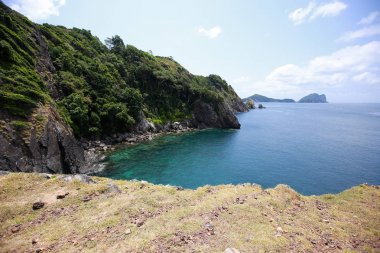 Bir bakış köpekbalığı yüzgeci Bay, Lord Cennet Adası, Lord Loughborough Adası, Myanmar
