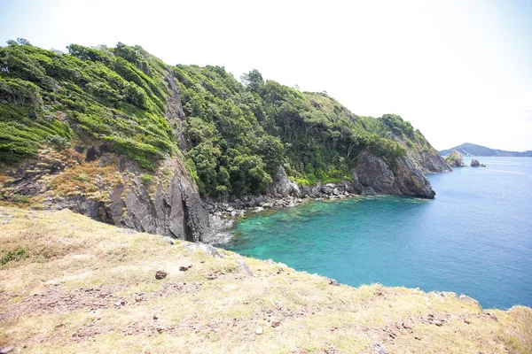 拉夫博勒勋爵岛 主天堂岛 鲨鱼鳍湾景观点 — 图库照片