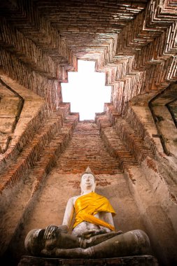 Wat Nakhon Luang Tample, Prasat Nakhon Luang, Ayutthaya, Tayland
