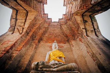 Wat Nakhon Luang Tample, Prasat Nakhon Luang, Ayutthaya, Tayland