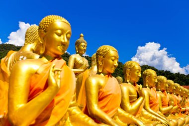 Buda park Budist anıt, Nakhon Nayok Memorial Buda boy Pang patron 1.250 Aziz