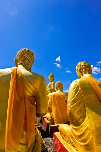 Buddha Park Buddhistický Památník Nakhon Nayok Memorial Buddha Postavy Pang — Stock fotografie