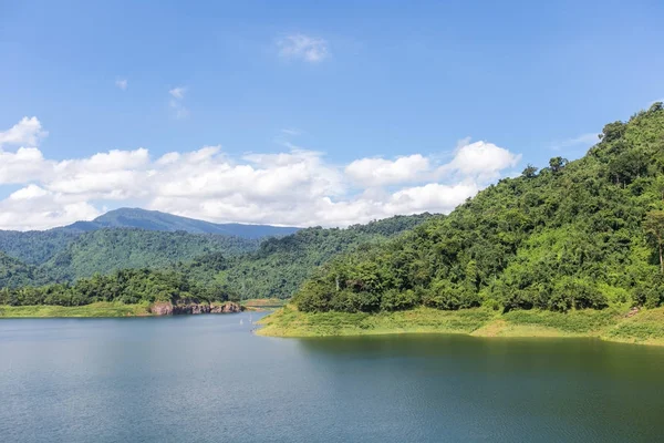 Wunderschöne Landschaft Des Khundanprakarnchon Staudamms Thailand — Stockfoto