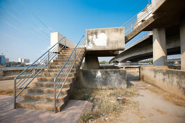 階段に至る橋 — ストック写真