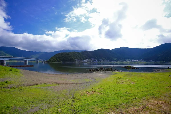 Vackert Landskap Och Ashi Lake Från Motohakone — Stockfoto