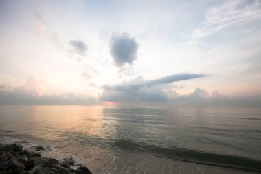 fantastik yumuşak beyaz bulutlar