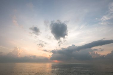 fantastik yumuşak beyaz bulutlar