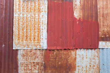 paslı oluklu demir çit 