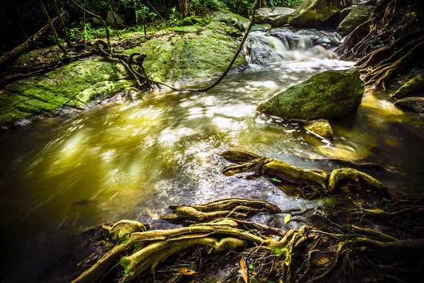 Kao Chon Waterfall Kao Joan Waterfall Famous Waterfall Suan Phueng — Stock Photo, Image