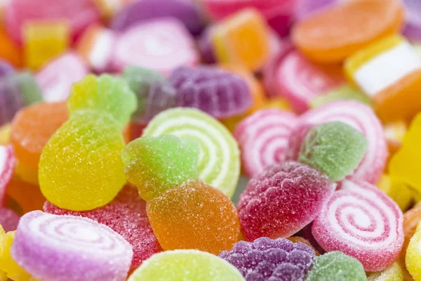 Colorful Jelly Sugar — Stock Photo, Image