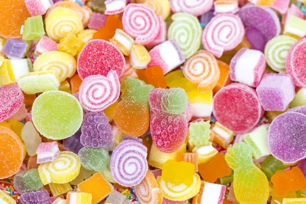 Colorful Jelly Sugar — Stock Photo, Image