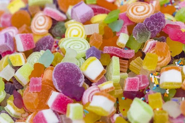 Colorful Jelly Sugar — Stock Photo, Image