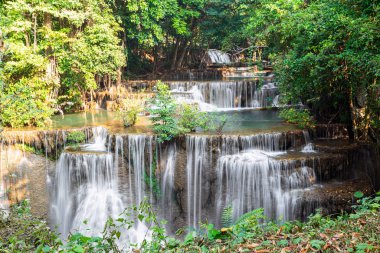 Huai Mae Khamin Şelalesi Srinakarin Barajı, Kanchanaburi, Tayland