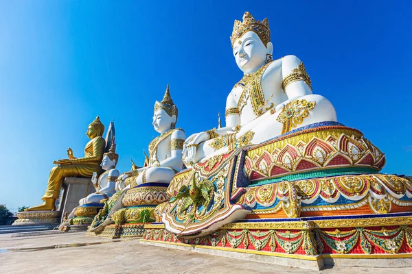 Pracharat Bamrung Tempel Wat Rang Man Kamphaeng Saen Nakhon Pathom — Stockfoto