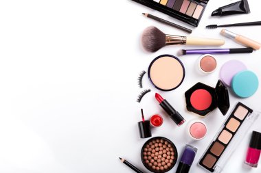 beyaz kopya alanı ile kozmetik