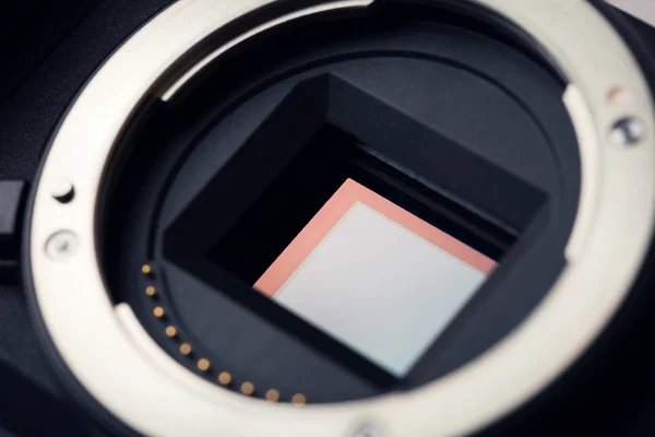 Camera sensor closeup — Stock Photo, Image