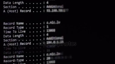 bilgisayar monitöründe çalıştıran sunucu yapılandırma komut satırları