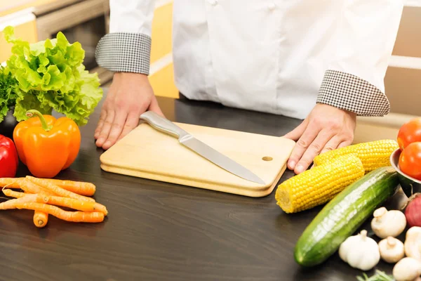 Chef is ready to work — Stock Photo, Image
