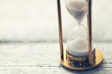 zaman geçiyor - kopya alanı tablo kum saati