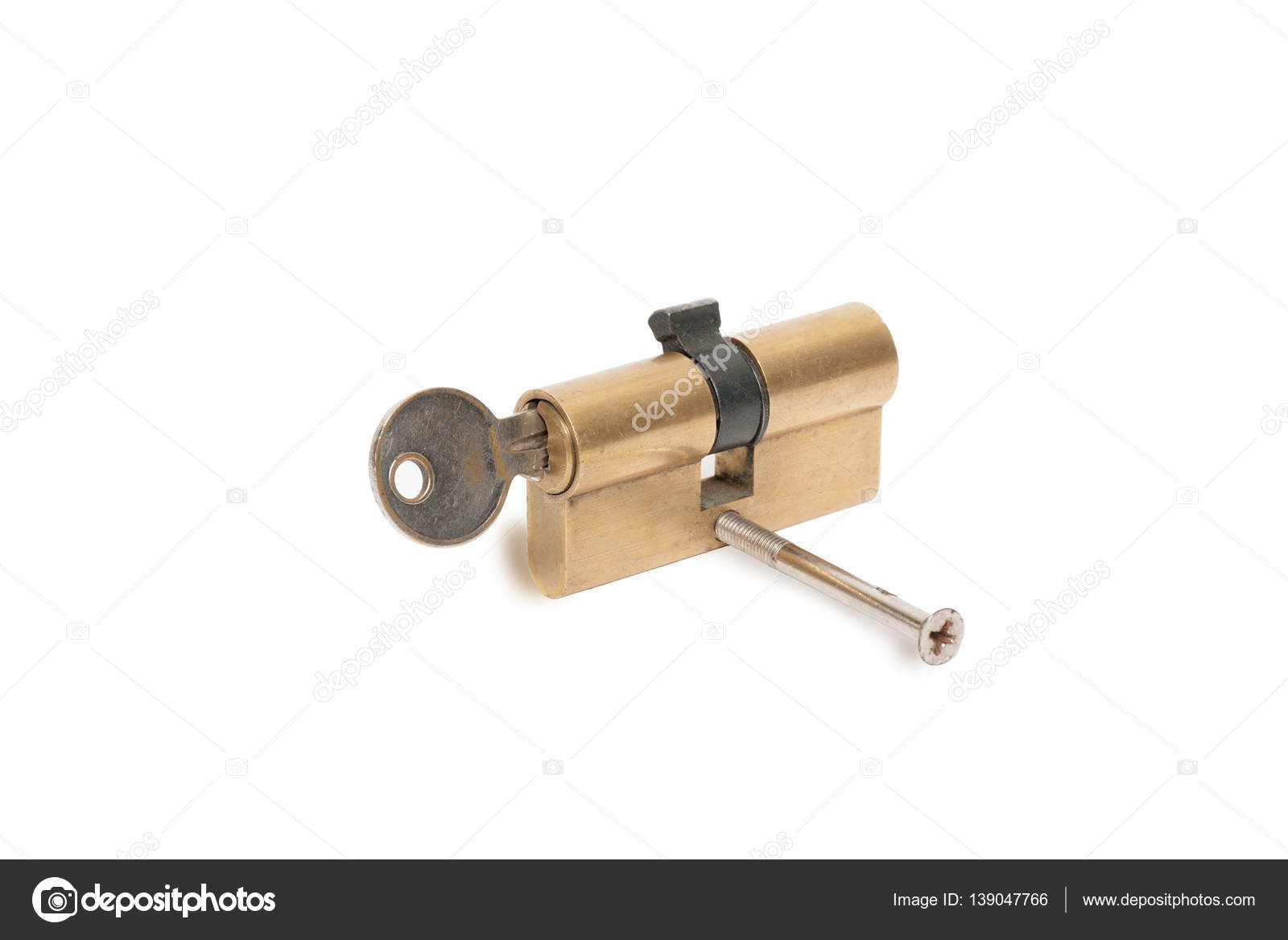 The old lock cylinder Stock Photo by ©rimofoto 139047766