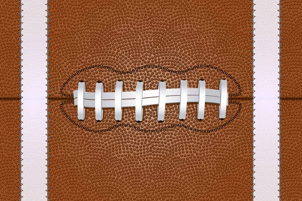Американський футбол м'яч крупним планом фону. Векторні ілюстрації — стоковий вектор