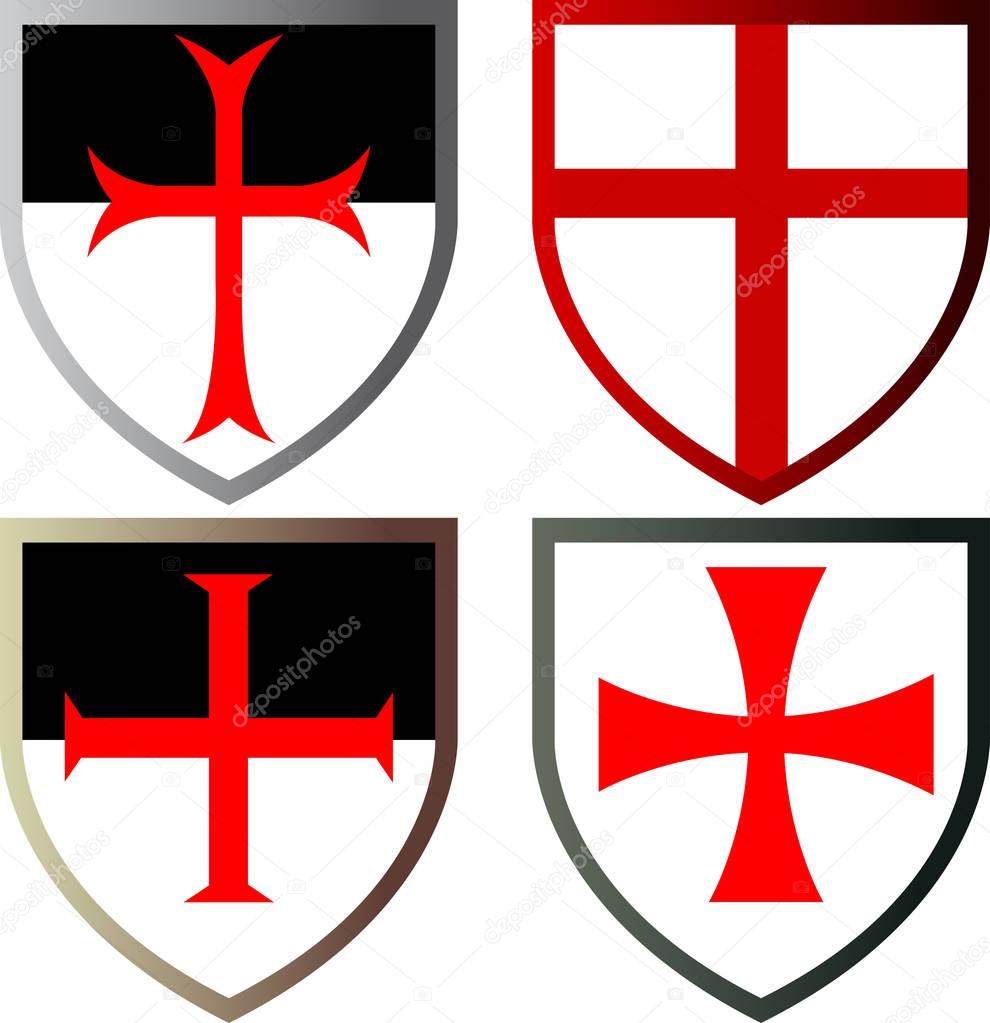 Shields of Templar Knights