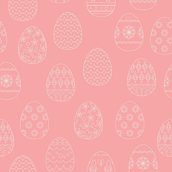 Wzór dla szczęśliwy dzień Wielkanocy — Wektor stockowy