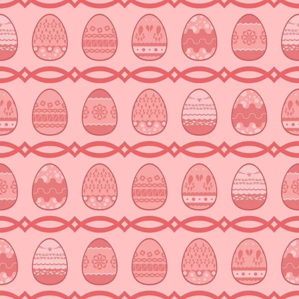 Modèle pour le jour de Pâques heureux — Image vectorielle