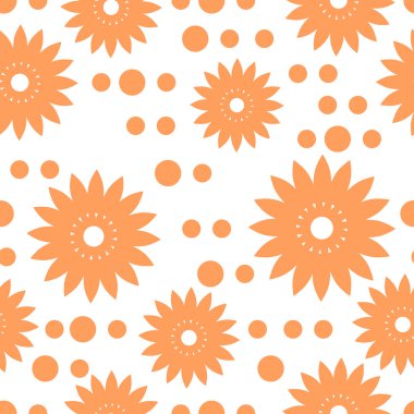 Çiçek deseni sorunsuz