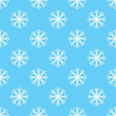 Desen kesintisiz kar tanesi