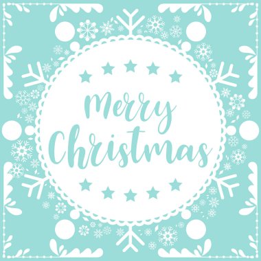 Noel kartı şablonu