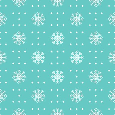 Desen kesintisiz kar tanesi