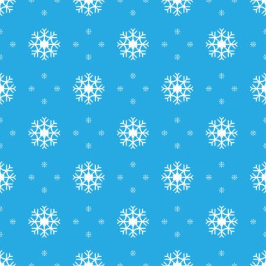 Desen kesintisiz kar tanesi