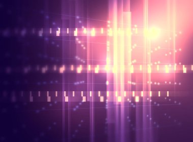 Mavi geometrik şekil soyut teknolojik altyapı 