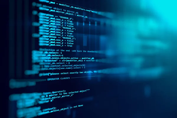 Programlama kod soyut teknolojik altyapı yazılım deve