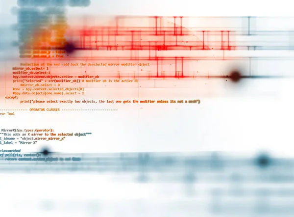 Программирование кода абстрактной технологии фон программного обеспечения deve — стоковое фото