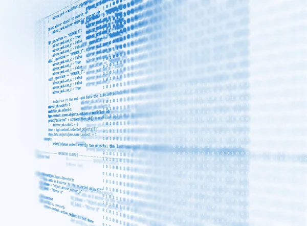 Digitale Codenummer abstrakte Technologie Hintergrund — Stockfoto