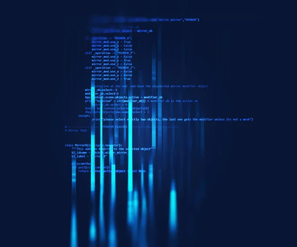 Programmiercode abstrakte Technologie Hintergrund der Software-Entwicklung — Stockfoto
