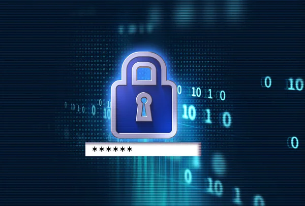 teknoloji arka plan illüstrasyon şifre alanı