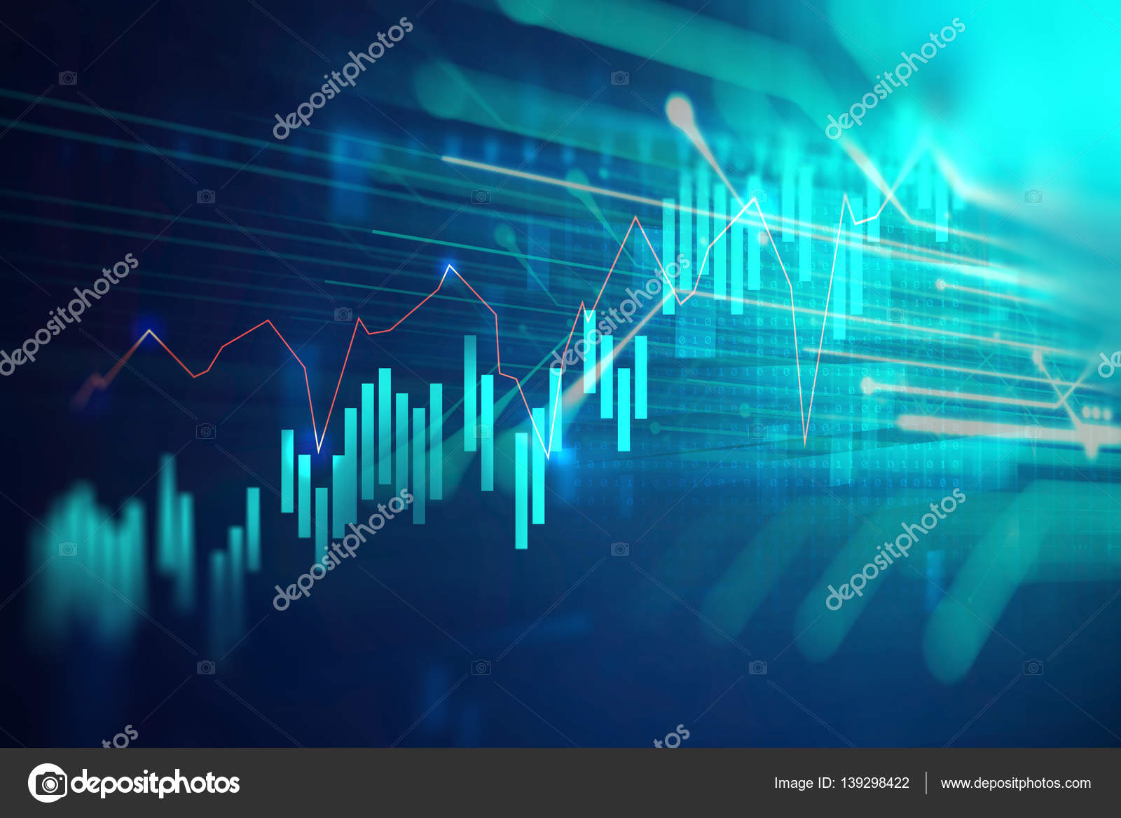 форекс фон. графики трейдинг. инвестиции в криптовалюты. Technology stocks. цифровой банкинг.
