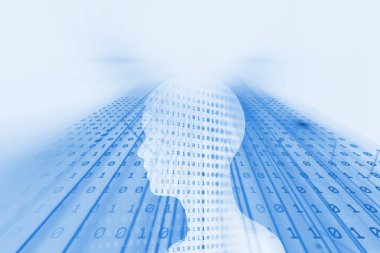 Programlama kod soyut teknolojik altyapı yazılım deve