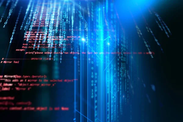 Programmiercode abstrakte Technologie Hintergrund der Software-Entwicklung — Stockfoto