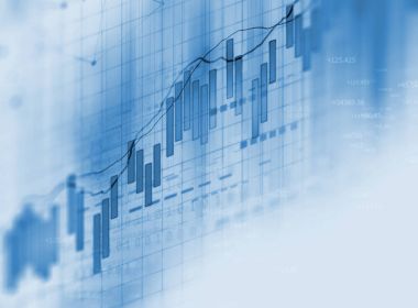 Teknik mali grafik teknolojisi arka plan üzerinde