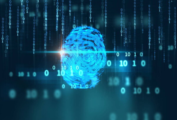 цифровой код номер абстрактной технологии фон
