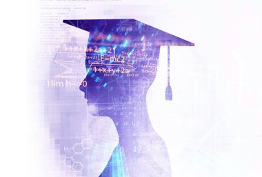 soyut beyaz dijital teknoloji arka plan