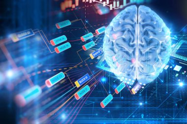 Blok zinciri ağ kavramı üzerinde teknolojik altyapı