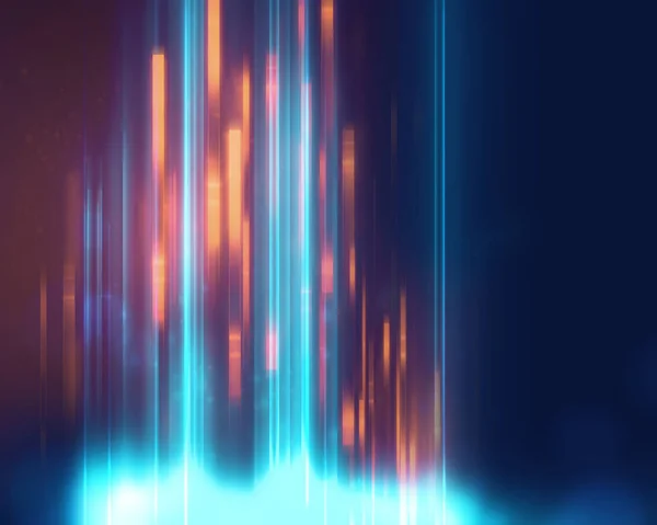 Mavi geometrik şekil soyut teknolojik altyapı 